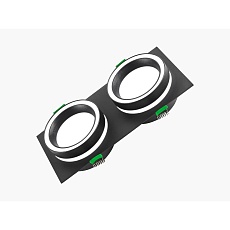 Встраиваемый светильник LEDS POWER GX53-D06B, серия SPOT 009186 1