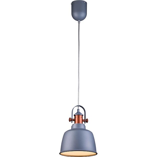 Подвесной светильник Lucia Tucci Industrial 1820 1 Sand Silver ⚡ ...