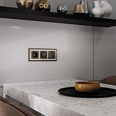 W1149012/ Накладка для диммера (бронзовый) 1