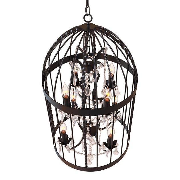 Подвесная люстра Loft IT Vintage Birdcage Loft1891/8 изображение 8 Подвесная люстра Loft IT Vintage Birdcage Loft1891/8 Фото № 8