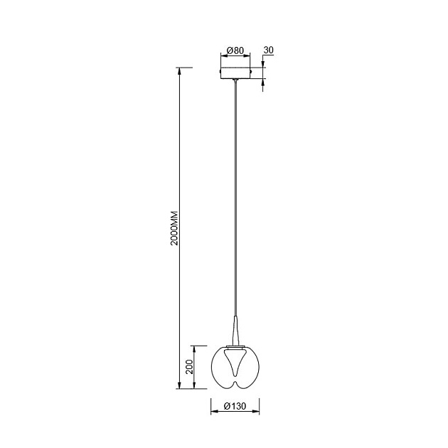 Подвесной светильник Mantra ANDROMEDA 9078 Фото № 2