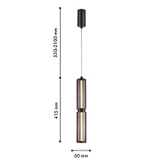 Подвесной светодиодный светильник F-Promo Hexagoni 4776-2P 1