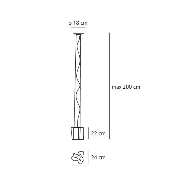 Подвесной светильник Artemide Logico 0696020A Фото № 2