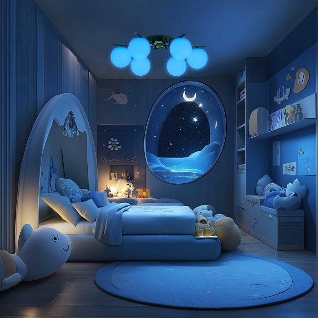 Потолочная люстра Citilux Адам Смарт Хром CL228A161 Фото № 6