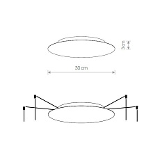 Основание для светильника Nowodvorski Cameleon Canopy A 8565 1