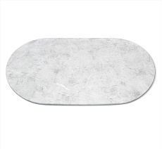 Кухонный стол Sheffilton SHT-TU9-2/140/80 МДФ овальная венги/мрамор премиум светлый 6648385002 2