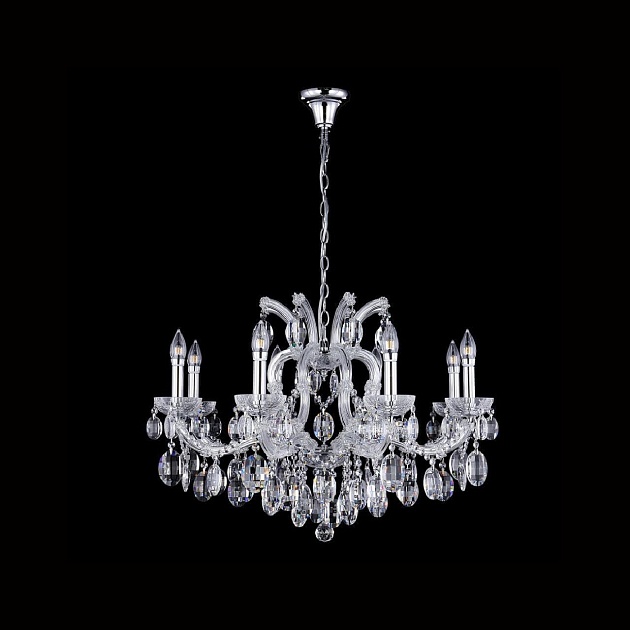 Подвесная люстра Crystal Lux Hollywood SP8 Chrome Фото № 1