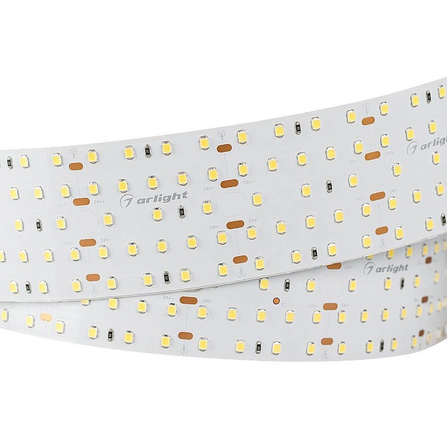 Светодиодная лента Arlight 30W/m 420LED/m 2835SMD теплый белый 2,5M 021205 Фото № 2