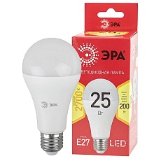 Лампа светодиодная ЭРА E27 25W 2700K матовая LED A65-25W-827-E27 R Б0048009 2