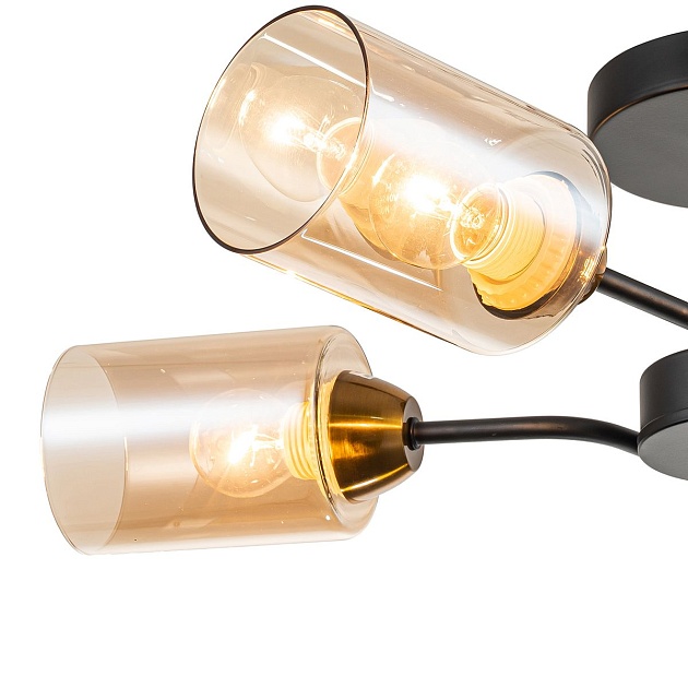 Потолочная люстра Escada Vertigo 1131/4P Black/Gold изображение 4 Потолочная люстра Escada Vertigo 1131/4P Black/Gold Фото № 4