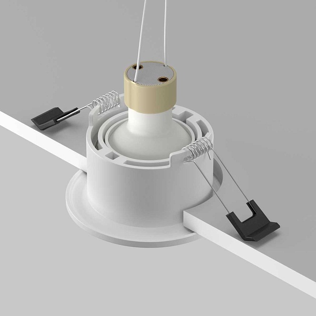 Встраиваемый светильник Maytoni Technical DL027-GU10-W изображение 3 Встраиваемый светильник Maytoni Technical DL027-GU10-W Фото № 3