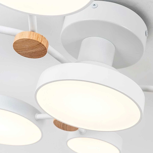 Потолочный cветильник LED4U L3201-700 WT Фото № 4