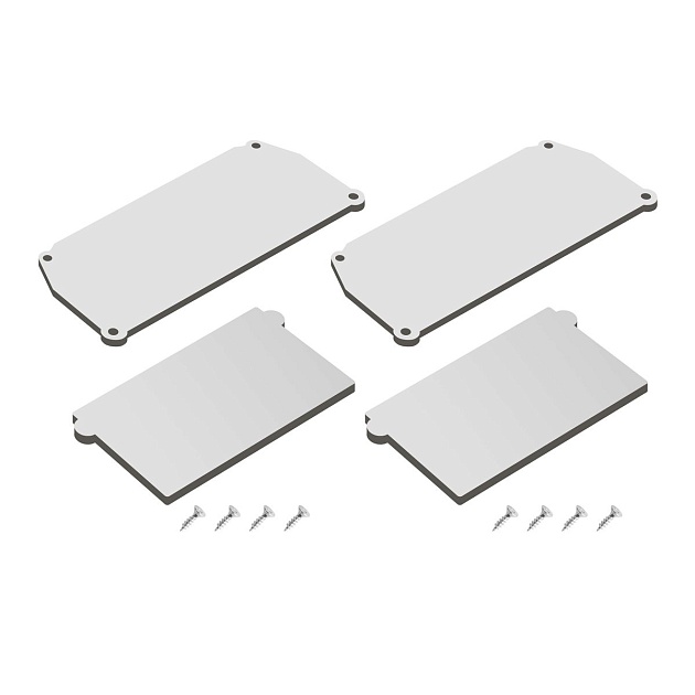 Заглушка Denkirs Flod (2 шт) DK5852-WH изображение 1 Заглушка Denkirs Flod (2 шт) DK5852-WH Фото № 1