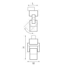 Комплект с трековым светильником Lightstar Illumo L1 (592077+051047) A1T051047 1