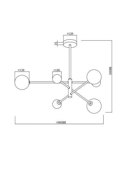 Подвесная люстра Freya Sphirity FR5376CL-06B изображение 2 Подвесная люстра Freya Sphirity FR5376CL-06B Фото № 2