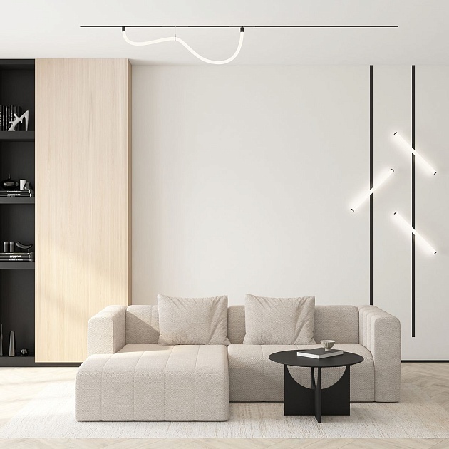 Трековый светодиодный светильник Denkirs Smart Ray DK8060-BK изображение 9 Трековый светодиодный светильник Denkirs Smart Ray DK8060-BK Фото № 9