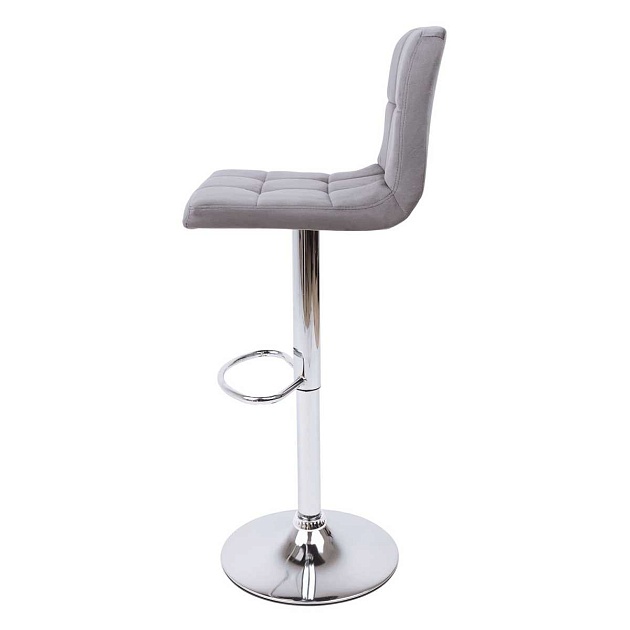Барный стул AksHome Logos темно-серый, велюр 80165 изображение 9 Барный стул AksHome Logos темно-серый, велюр 80165 Фото № 9