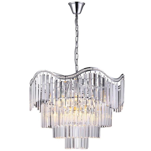 Подвесная люстра Natali Kovaltseva Angel 81429/8C Chrome Фото № 1