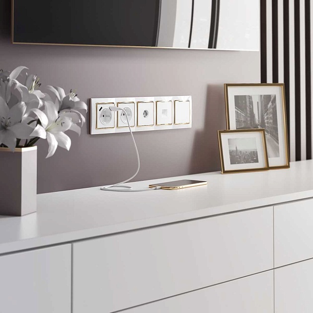 Заглушка Werkel белый W1159201 4690389155109 Фото № 2