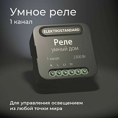 Реле Wi-Fi Elektrostandard 76006/00 4690389185069 4