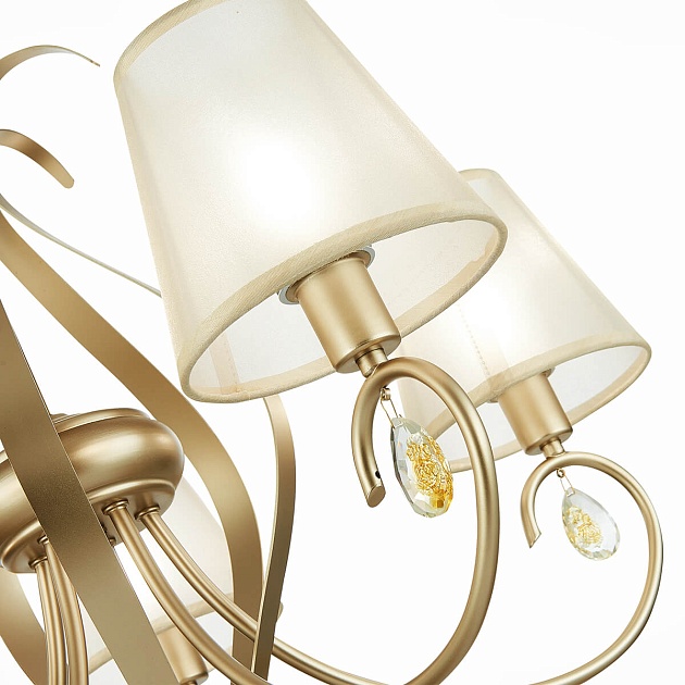 Подвесная люстра Evoluce Foggia SLE111403-05 изображение 3 Подвесная люстра Evoluce Foggia SLE111403-05 Фото № 3