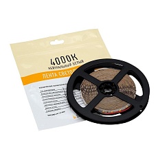 Светодиодная лента SWG 7,2W/m 80LED/m 2835SMD нейтральный белый 5M 003595 4