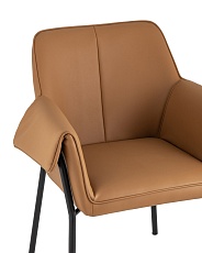Кресло Stool Group Бесс экокожа коричневая FDC9469 Brown 270 -28 1