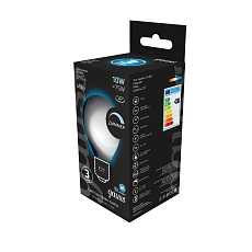 Лампа светодиодная филаментная диммируемая Gauss E27 10W 4100К матовая 179202210-D 4