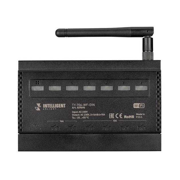 Релейный модуль Arlight TY-706-WF-DIN 029696 изображение 3 Релейный модуль Arlight TY-706-WF-DIN 029696 Фото № 3