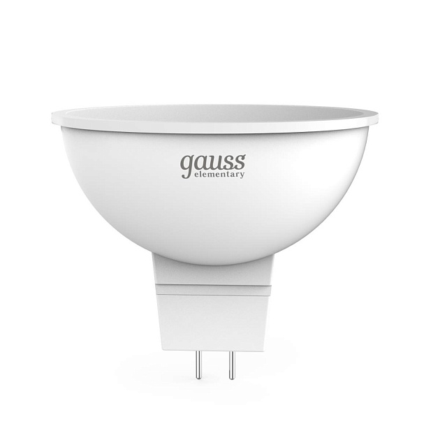 Лампа светодиодная Gauss GU5.3 7W 3000K матовая 13517