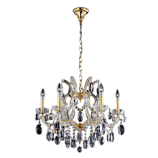 Подвесная люстра Crystal Lux Hollywood SP6 Gold 1