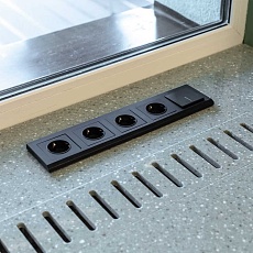 Рамка на 5 постов Werkel Stark черный W0051808 4690389161957 2