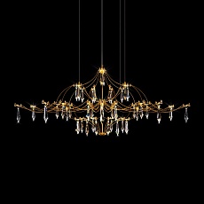 Подвесная люстра Loft IT Mira 10587/1000 Gold Asfour 5