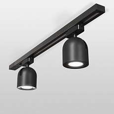 Трековый светильник Elektrostandard Ogma GU10 MRL 1005 черный a047372 3