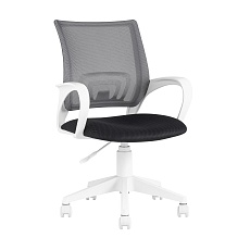 Офисное кресло TopChairs ST-Basic-W серый TW-04 TW-12 сетка/ткань ST-BASIC-W/DG/TW-12