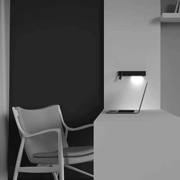 Настенный светодиодный светильник Maytoni Comodo C031WL-L8B3K изображение 12 Настенный светодиодный светильник Maytoni Comodo C031WL-L8B3K Фото № 12