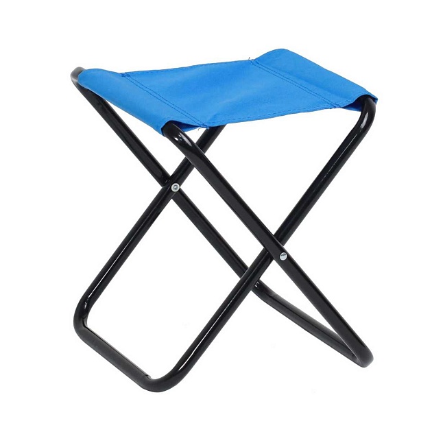 Складной стул AksHome Angler синий, ткань 86915 фото 