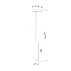 Подвесной светильник Eurosvet Dome Elegante 50245/1 черный 1