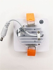 Встраиваемый светодиодный светильник Elvan VLS-109SQ-7W-NH-Wh 5