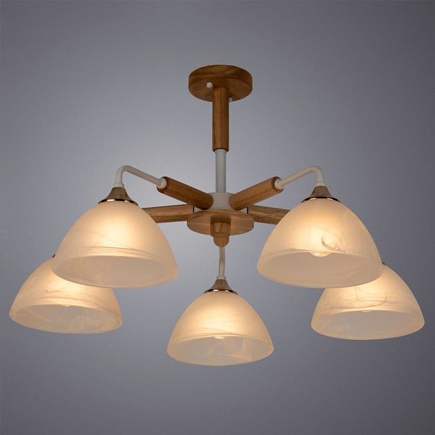 Потолочная люстра Arte Lamp Matthew A5032PL-5BR изображение 5 Потолочная люстра Arte Lamp Matthew A5032PL-5BR Фото № 5