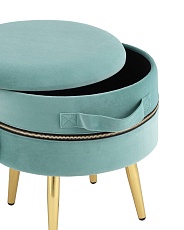 Пуф Stool Group Тильда велюр мятный 19A206VF-MOMO-13 2