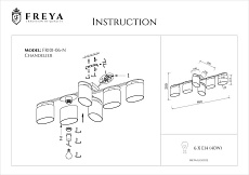 Потолочная люстра Freya Bice FR5101-CL-06-CN 4