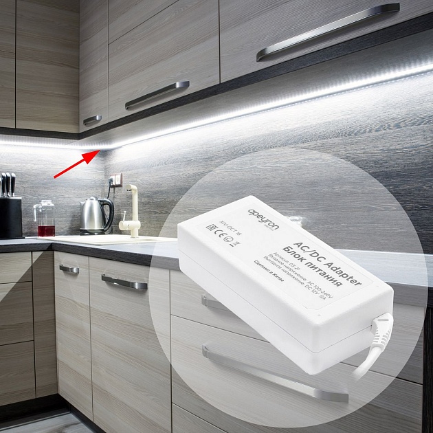 Блок питания Apeyron 12V 72W IP44 6A 03-21 Фото № 19