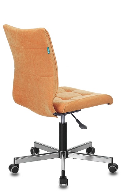 Офисное кресло Бюрократ CH-330M/VELV72 оранжевый Velvet 72 крестовина металл изображение 4 Офисное кресло Бюрократ CH-330M/VELV72 оранжевый Velvet 72 крестовина металл Фото № 4