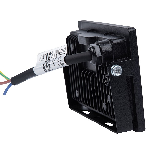 Прожектор светодиодный Volpe ULF-Q518 30W/6500K Sensor IP65 220-240V Black UL-00011679 фото 4