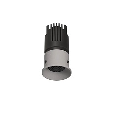 POINTS Точечный светильник GLAZ S LED 220В 6Вт 3000К CRI90 15° ZIGBEE облачно-серый