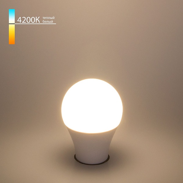 Лампа светодиодная Elektrostandard E27 17W 4200K матовая a052537 фото 2