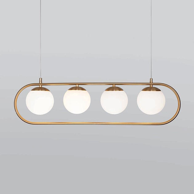 Подвесной светильник Eurosvet Ringo 50089/4 золото изображение 3 Подвесной светильник Eurosvet Ringo 50089/4 золото Фото № 3