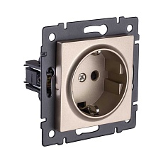 Розетка штепсельная SCHUKO 16A/250 В, золотой Kollinger REA-002GD для Aspekt, Eleganz, Reflex 1