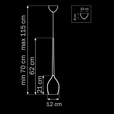 Подвесной светильник Lightstar Meta Duovo 807110 1